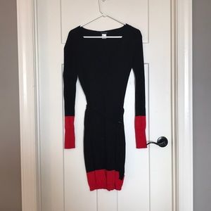 Venus Black and Red Dress